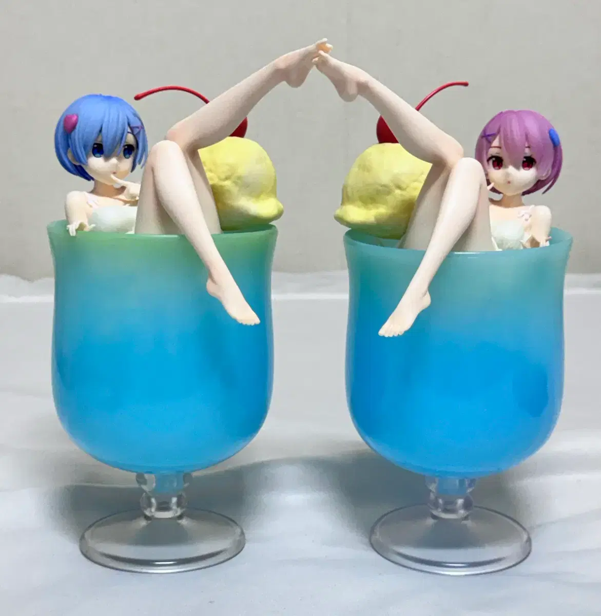 リゼロレムラムクリームソーダのフィギュアをまとめて転送します!